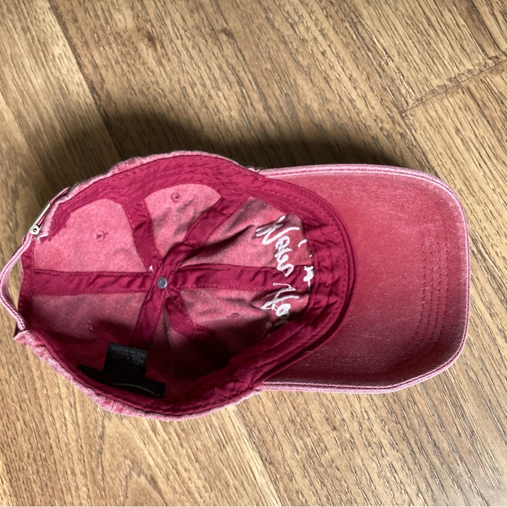 Steve Madden Red Belted Cap - Picture 5 of 5